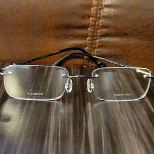 Robert Marc Titanium Rimless Eyeglass Frames